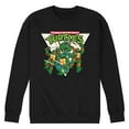 thumbnail image 1 of Teenage Mutant Ninja Turtles - Triangle - Men's Crew Neck Fleece Pullover, 1 of 5