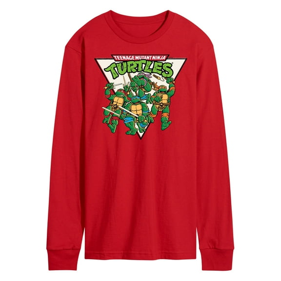 Teenage Mutant Ninja Turtles - Triangle - Men's Long Sleeve T-Shirt