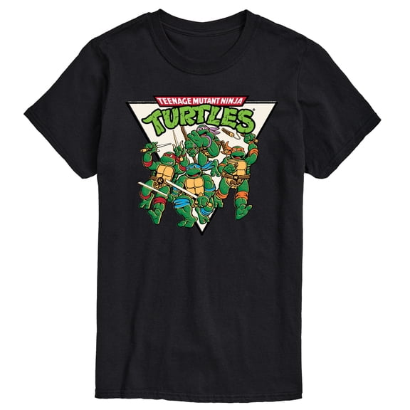Teenage Mutant Ninja Turtles - Triangle - Men's Short Sleeve Graphic T-Shirt