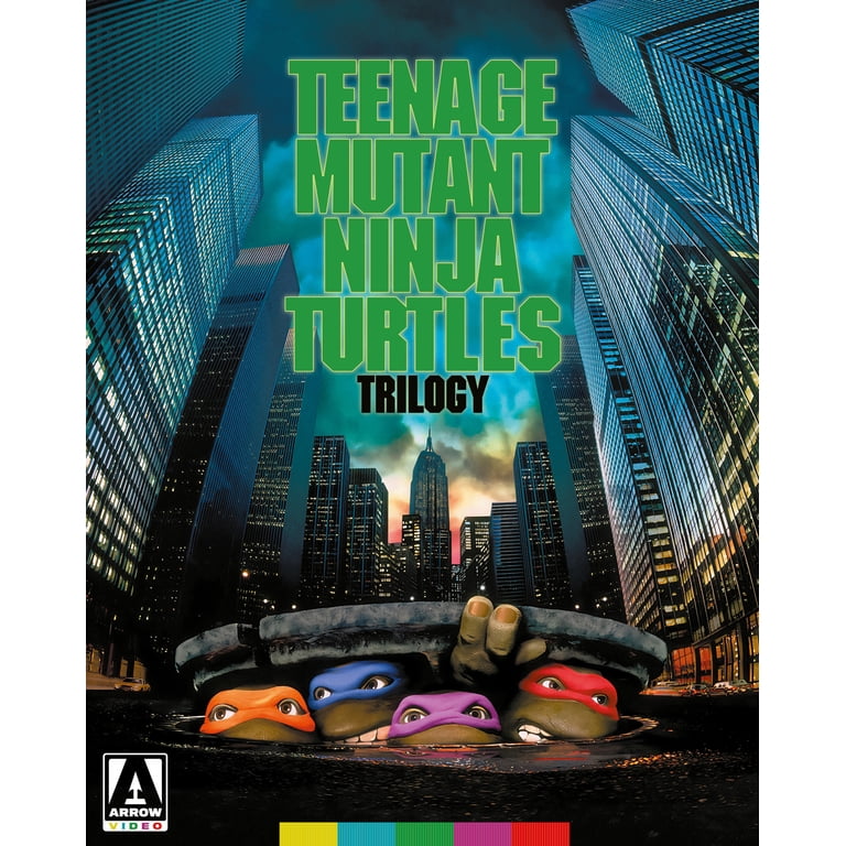 Arrow Video, Teenage Mutant Ninja Turtles Trilogy, 3-disc set