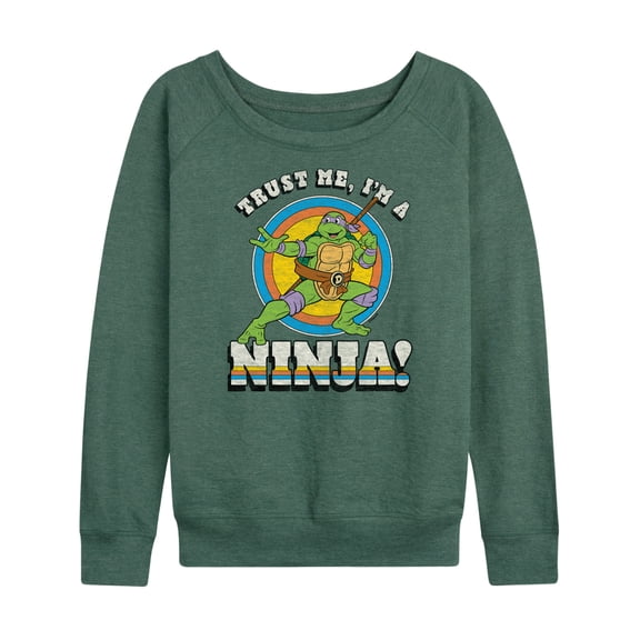 Teenage Mutant Ninja Turtles - Trust Me, I'm A Ninja - Women's Lightweight French Terry Long Sleeve Shirt
