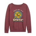thumbnail image 1 of Teenage Mutant Ninja Turtles - Trust Me, I'm A Ninja - Women's Lightweight French Terry Long Sleeve Shirt, 1 of 5