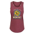 thumbnail image 1 of Teenage Mutant Ninja Turtles - Trust Me, I'm A Ninja - Women's Racerback Tank Top, 1 of 5