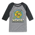 thumbnail image 1 of Teenage Mutant Ninja Turtles - Trust Me I'm a Ninja - Toddler And Youth Raglan Graphic T-Shirt, 1 of 4