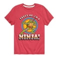 thumbnail image 1 of Teenage Mutant Ninja Turtles - Trust Me I'm a Ninja - Toddler And Youth Short Sleeve Graphic T-Shirt, 1 of 5