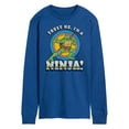 thumbnail image 1 of Teenage Mutant Ninja Turtles - Trust Me Ninja - Men's Long Sleeve T-Shirt, 1 of 5