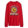 thumbnail image 1 of Teenage Mutant Ninja Turtles - Trust Me Ninja - Men's Long Sleeve T-Shirt, 1 of 4