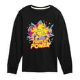 thumbnail image 1 of Teenage Mutant Ninja Turtles - Turtle Power 90s - Toddler & Youth Long Sleeve Graphic T-Shirt, 1 of 5