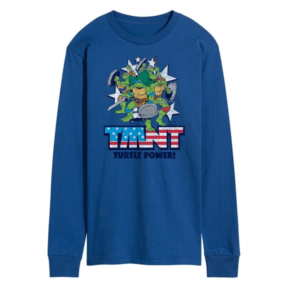 Teenage Mutant Ninja Turtles - Turtle Power Americana - Men's Long Sleeve Tee