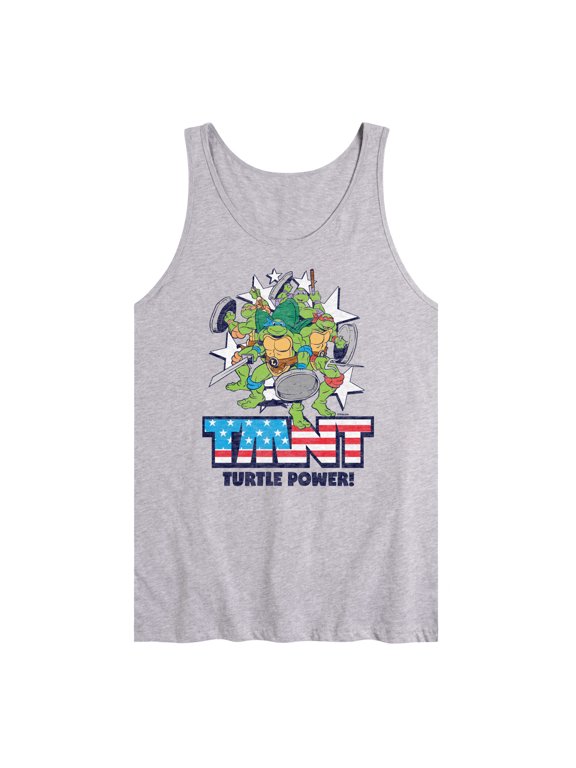 - Turtle Power Americana Men's Graphic Tank Top
