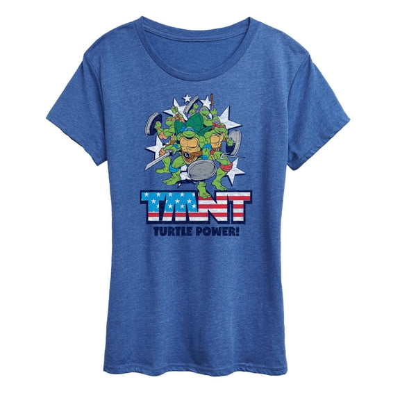 Teenage Mutant Ninja Turtles - Turtle Power Americana - Women's Short Sleeve Tee