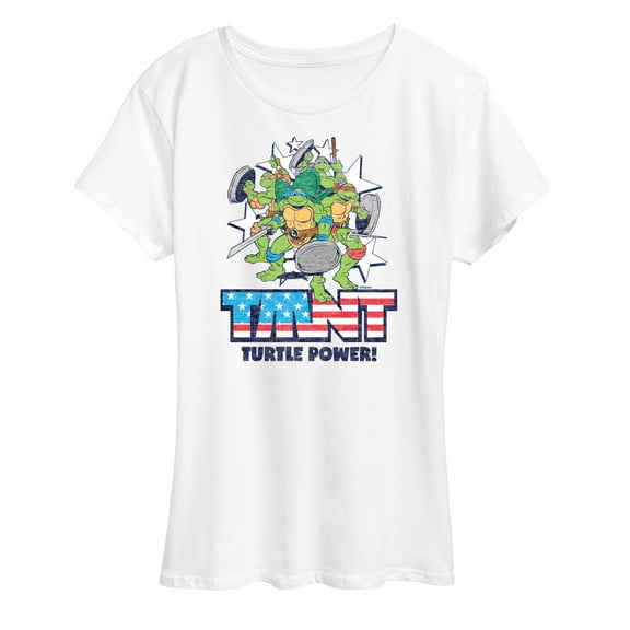 Teenage Mutant Ninja Turtles - Turtle Power Americana - Women's Short Sleeve Tee