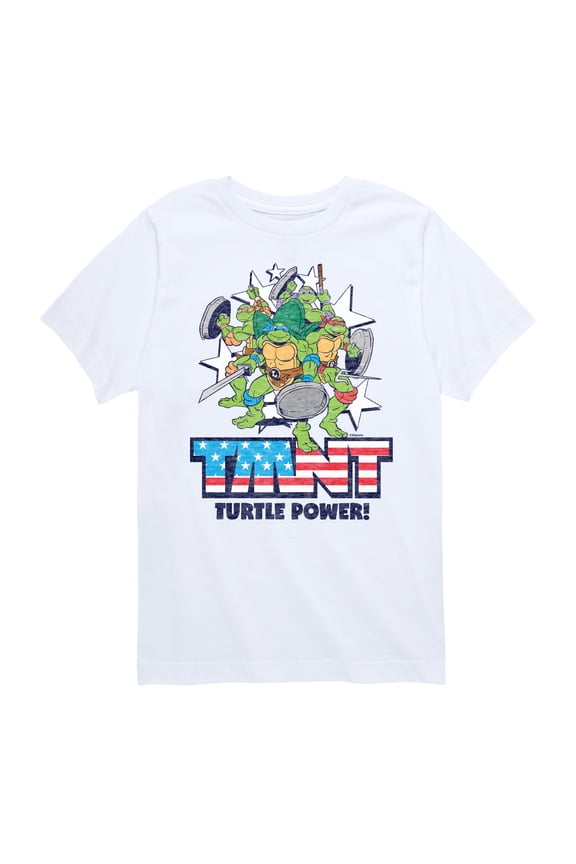 - Turtle Power Americana - Youth Short Sleeve Tee
