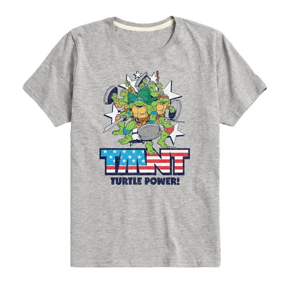 Teenage Mutant Ninja Turtles - Turtle Power Americana - Youth Short Sleeve Tee