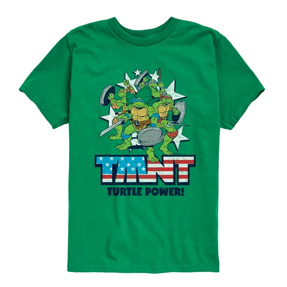 Teenage Mutant Ninja Turtles - Turtle Power Americana - Youth Short Sleeve Tee