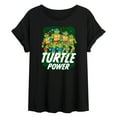 thumbnail image 1 of Teenage Mutant Ninja Turtles - Turtle Power - Women's Oversized T-Shirt, 1 of 5