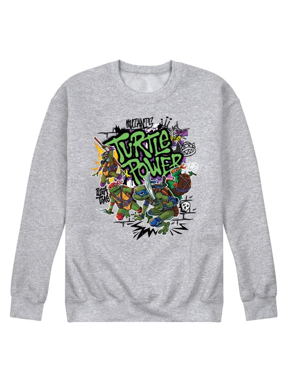 - Turtle Power Men's Graphic Fleece Sweatshirt