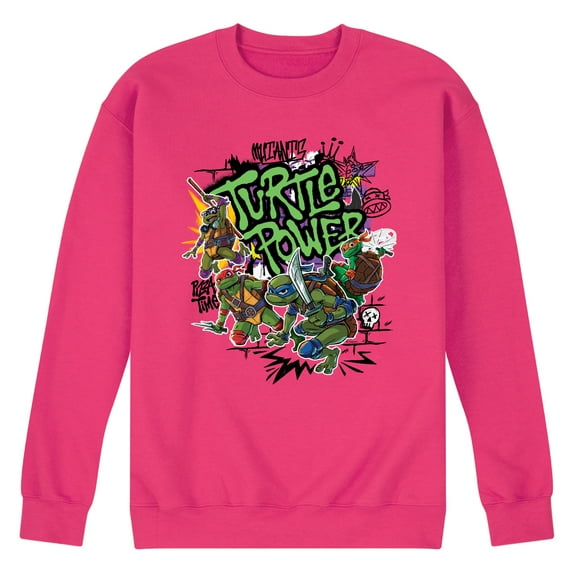 Teenage Mutant Ninja Turtles - Turtle Power - Men's Crew Fleece Sweatshirt