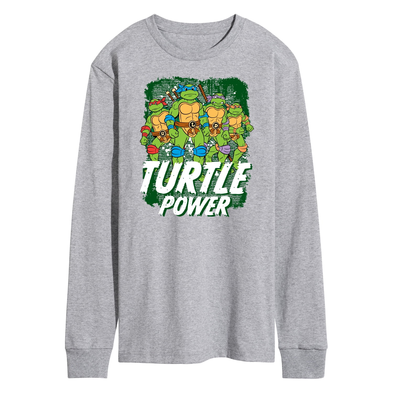 Teenage Mutant Ninja Turtles - Turtle Power - Men's Long Sleeve T-Shirt ...