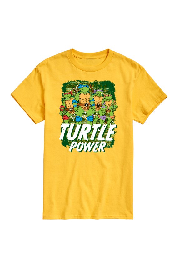 - Turtle Power - Men's Short Sleeve Graphic T-Shirt