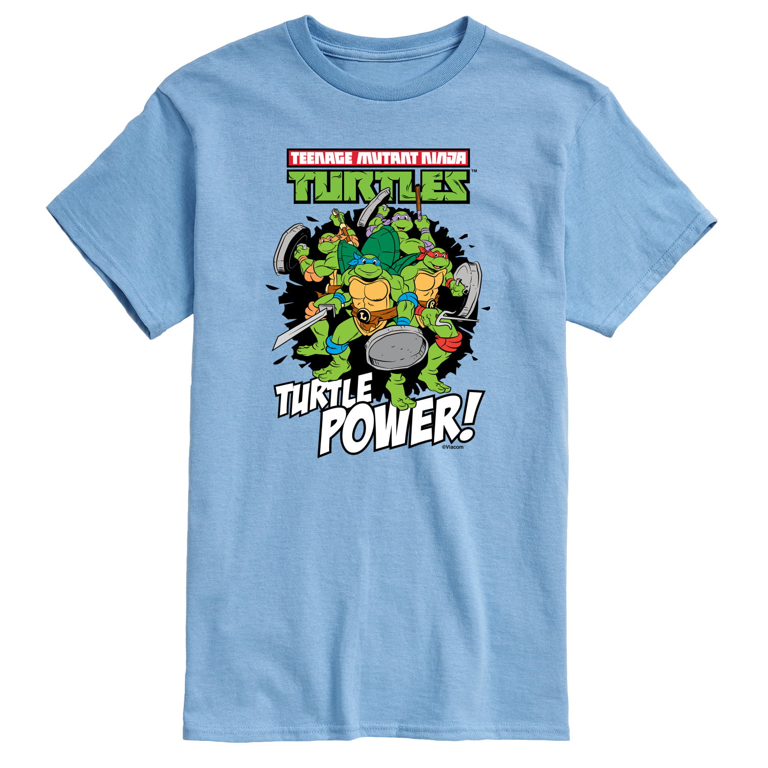Teenage Mutant Ninja Turtles - Turtle Power - Men's Short Sleeve Graphic  T-Shirt