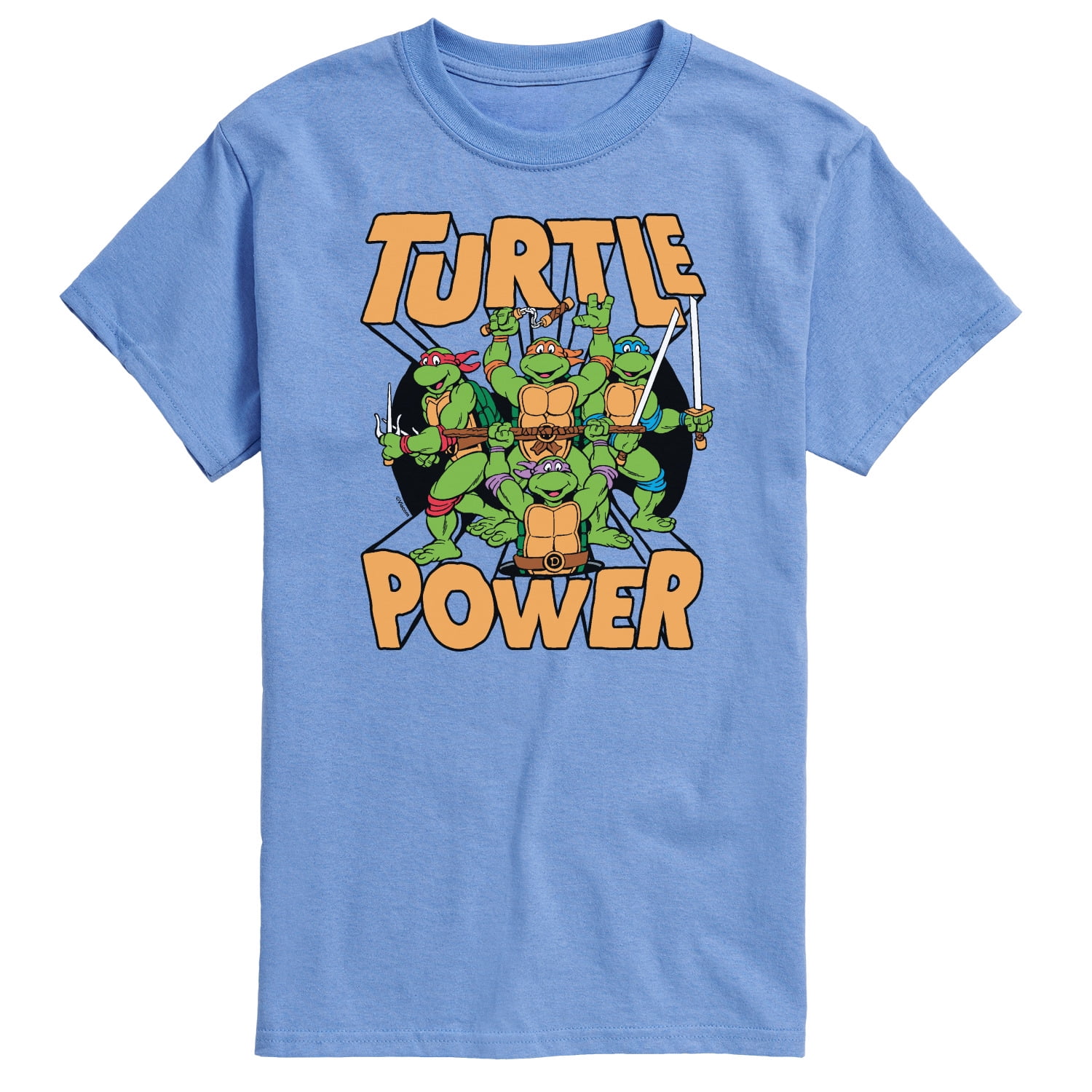 Nickelodeon Womens Ninja Turtles T Shirt Cotton Relaxed V Neck 2XL