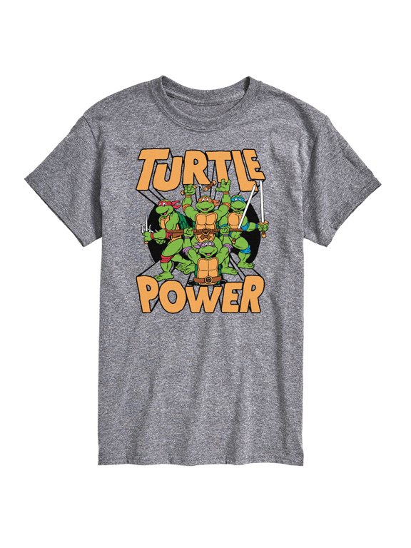 - Turtle Power Men's Short Sleeve Graphic T-Shirt