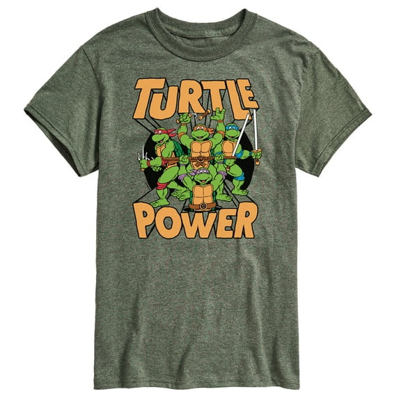 Teenage Mutant Ninja Turtles - Turtle Power - Men's Short Sleeve Graphic T-Shirt