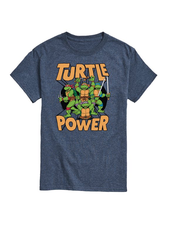 - Turtle Power Men's Short Sleeve Graphic T-Shirt