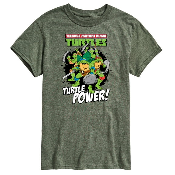 Teenage Mutant Ninja Turtles - Turtle Power - Men's Short Sleeve Graphic T-Shirt