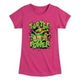 thumbnail image 1 of Teenage Mutant Ninja Turtles  - Turtle Power New  - Toddler & Youth Girls Short Sleeve Graphic T-Shirt, 1 of 5