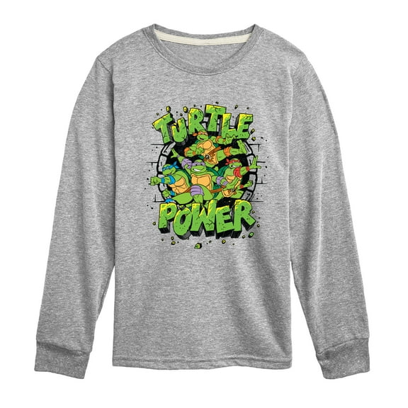 Teenage Mutant Ninja Turtles - Turtle Power New - Toddler & Youth Long Sleeve Graphic T-Shirt