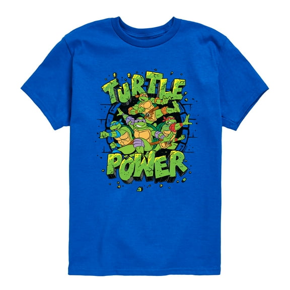 Teenage Mutant Ninja Turtles - Turtle Power New - Toddler & Youth Short Sleeve Graphic T-Shirt