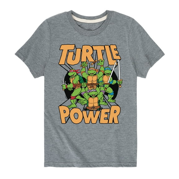 Teenage Mutant Ninja Turtles - Turtle Power - Toddler And Youth Short Sleeve Graphic T-Shirt