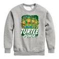 thumbnail image 1 of Teenage Mutant Ninja Turtles - Turtle Power - Toddler & Youth Crewneck Fleece Sweatshirt, 1 of 5