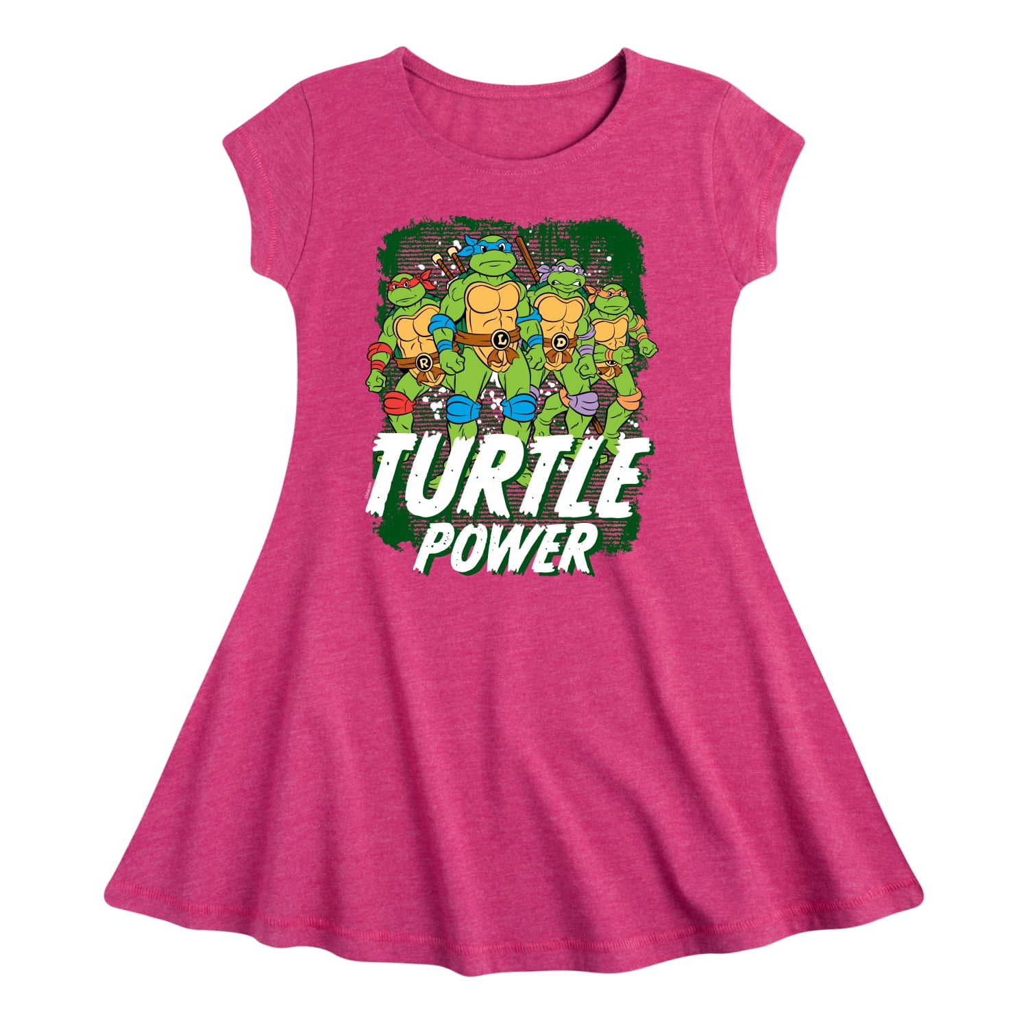 Teenage Mutant Ninja Turtles -Turtle Power - Toddler & Youth Girls Fit ...