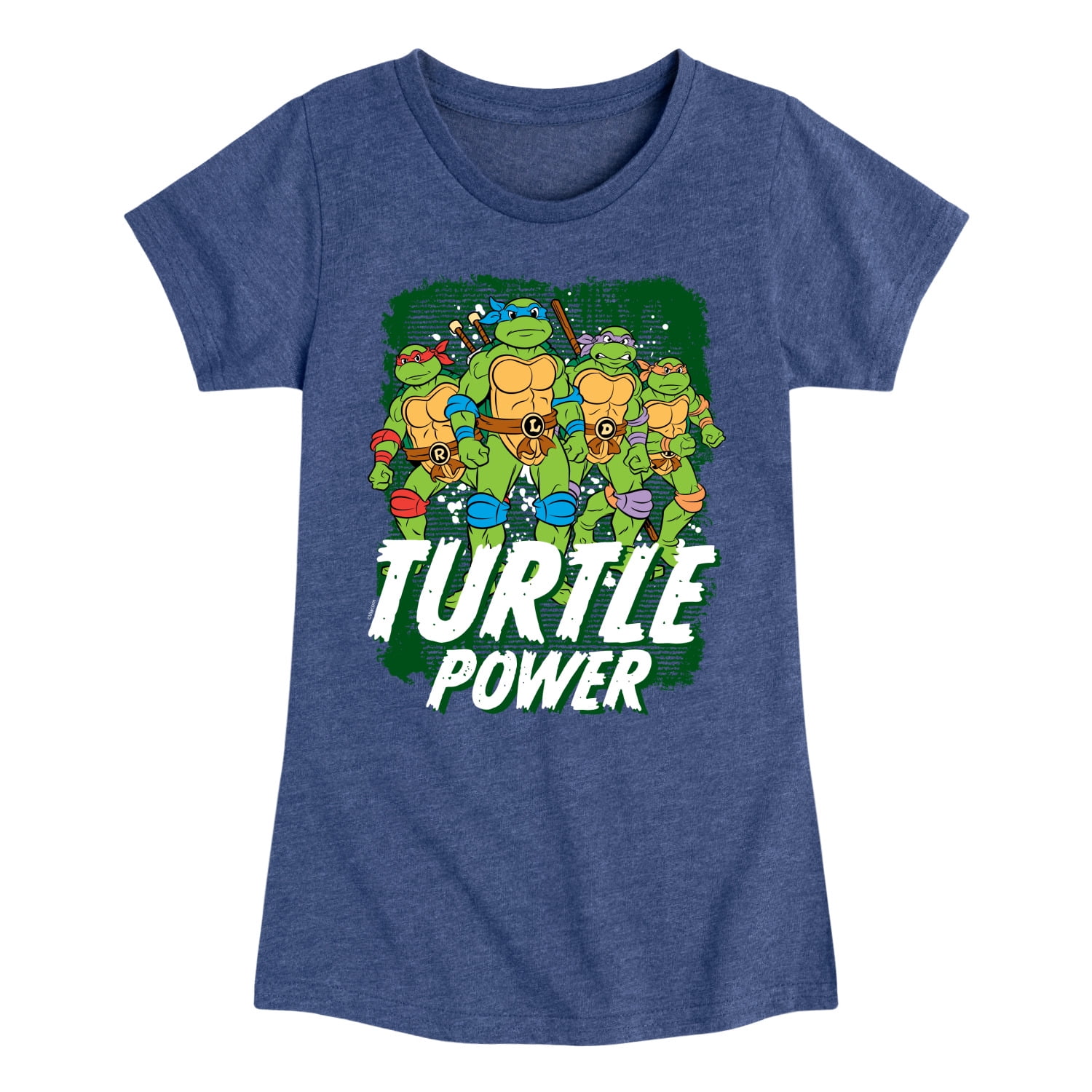 Teenage Mutant Ninja Turtles -Turtle Power - Toddler & Youth Girls  Graphic T-Shirt