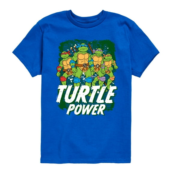 Teenage Mutant Ninja Turtles - Turtle Power - Toddler & Youth Short Sleeve Graphic Tee