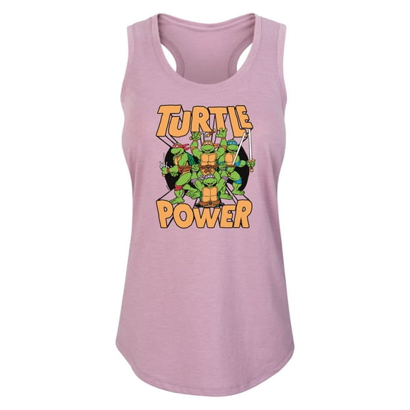 Teenage Mutant Ninja Turtles - Turtle Power  - Women's Racerback Tank Top