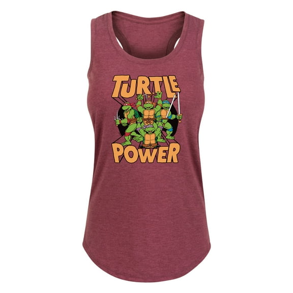Teenage Mutant Ninja Turtles - Turtle Power - Women's Racerback Tank Top