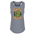 thumbnail image 1 of Teenage Mutant Ninja Turtles - Turtle Power  - Women's Racerback Tank Top, 1 of 4