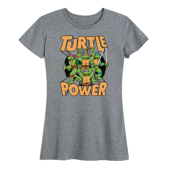 Teenage Mutant Ninja Turtles - Turtle Power - Women's Short Sleeve Graphic T-Shirt
