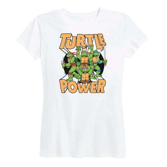 Teenage Mutant Ninja Turtles - Turtle Power - Women's Short Sleeve Graphic T-Shirt