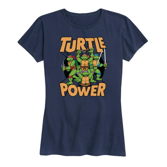 Teenage Mutant Ninja Turtles - Turtle Power - Women's Short Sleeve Graphic T-Shirt