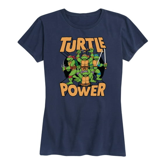 Teenage Mutant Ninja Turtles - Turtle Power - Women's Short Sleeve Graphic T-Shirt