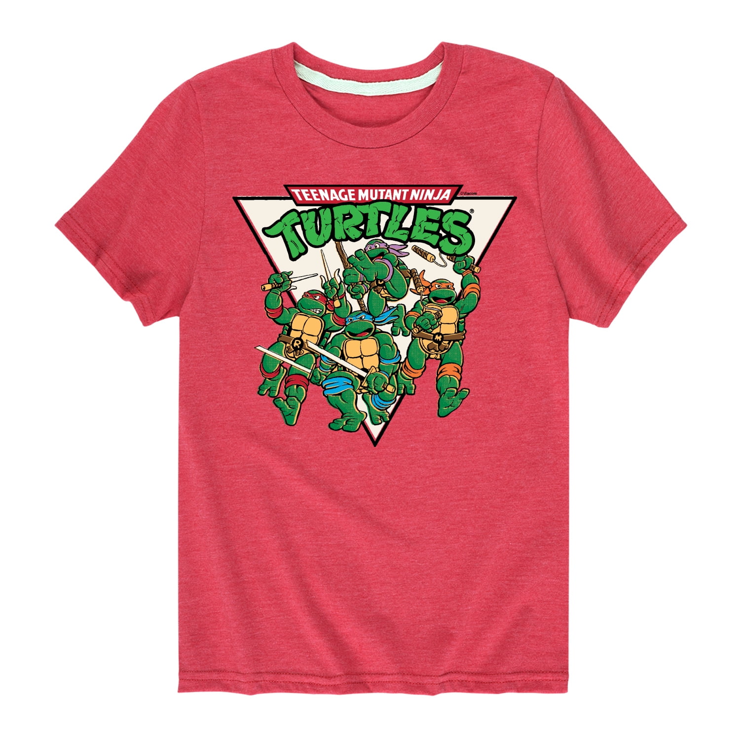 Little & Big Boys Crew Neck Teenage Mutant Ninja Turtles Short Sleeve  Graphic T-Shirt