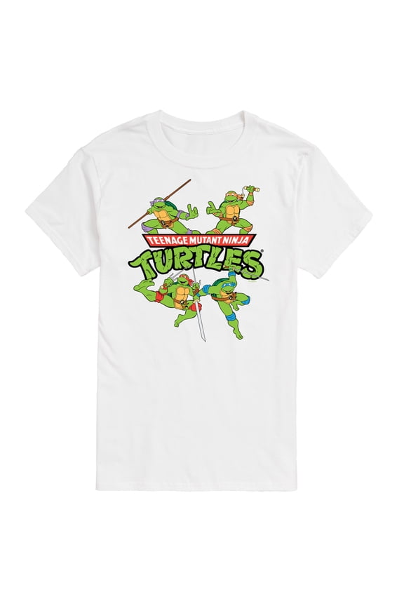 - Turtle Weapons - Men's Short Sleeve Graphic T-Shirt
