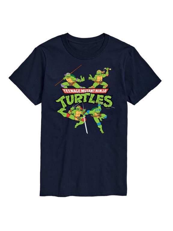 - Turtle Weapons Men's Short Sleeve Graphic T-Shirt