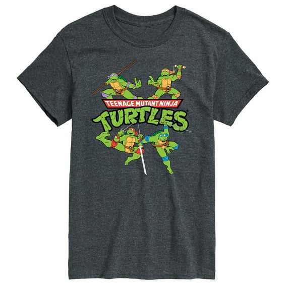 Teenage Mutant Ninja Turtles - Turtle Weapons - Men's Short Sleeve Graphic T-Shirt