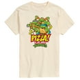 thumbnail image 1 of Teenage Mutant Ninja Turtles - Turtles and Pizza - Men's Short Sleeve Graphic T-Shirt, 1 of 5